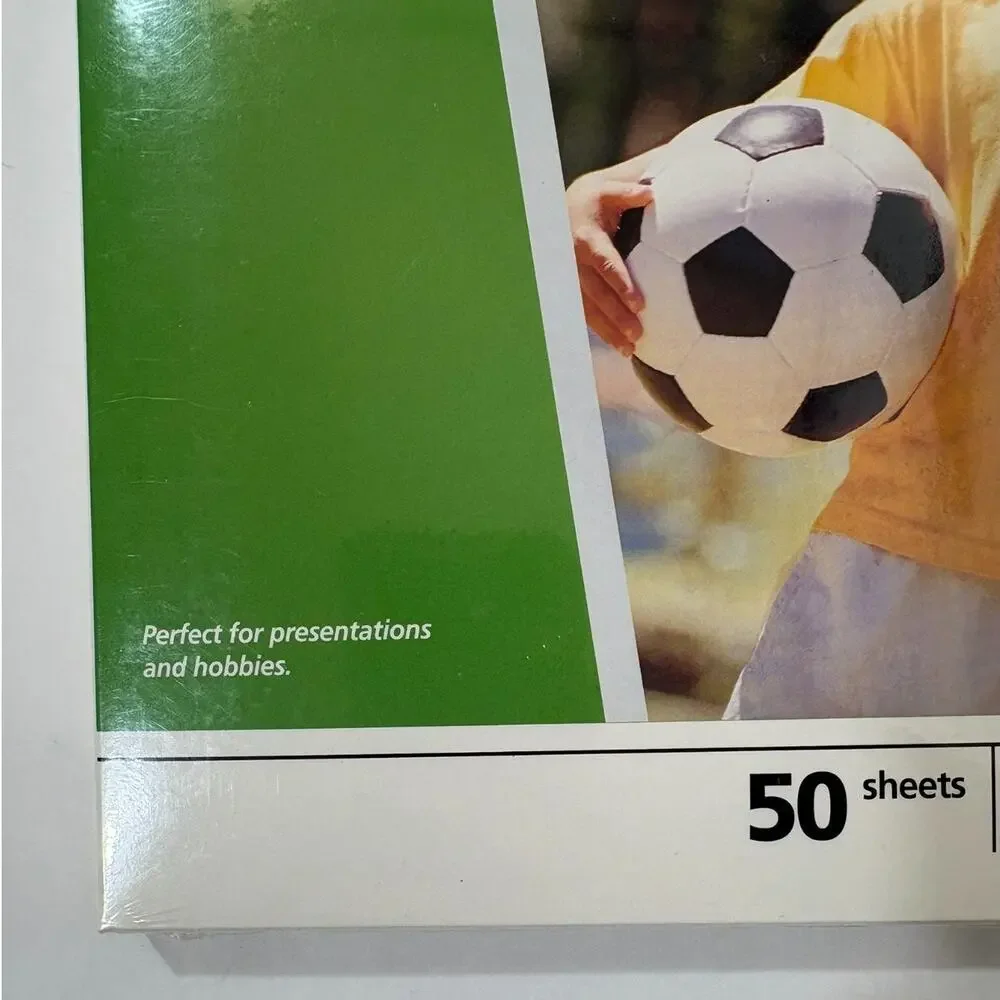 OfficeMax Double Sided Inkjet Paper, Matte Premium, Inkjet OM96080 50 Sheets